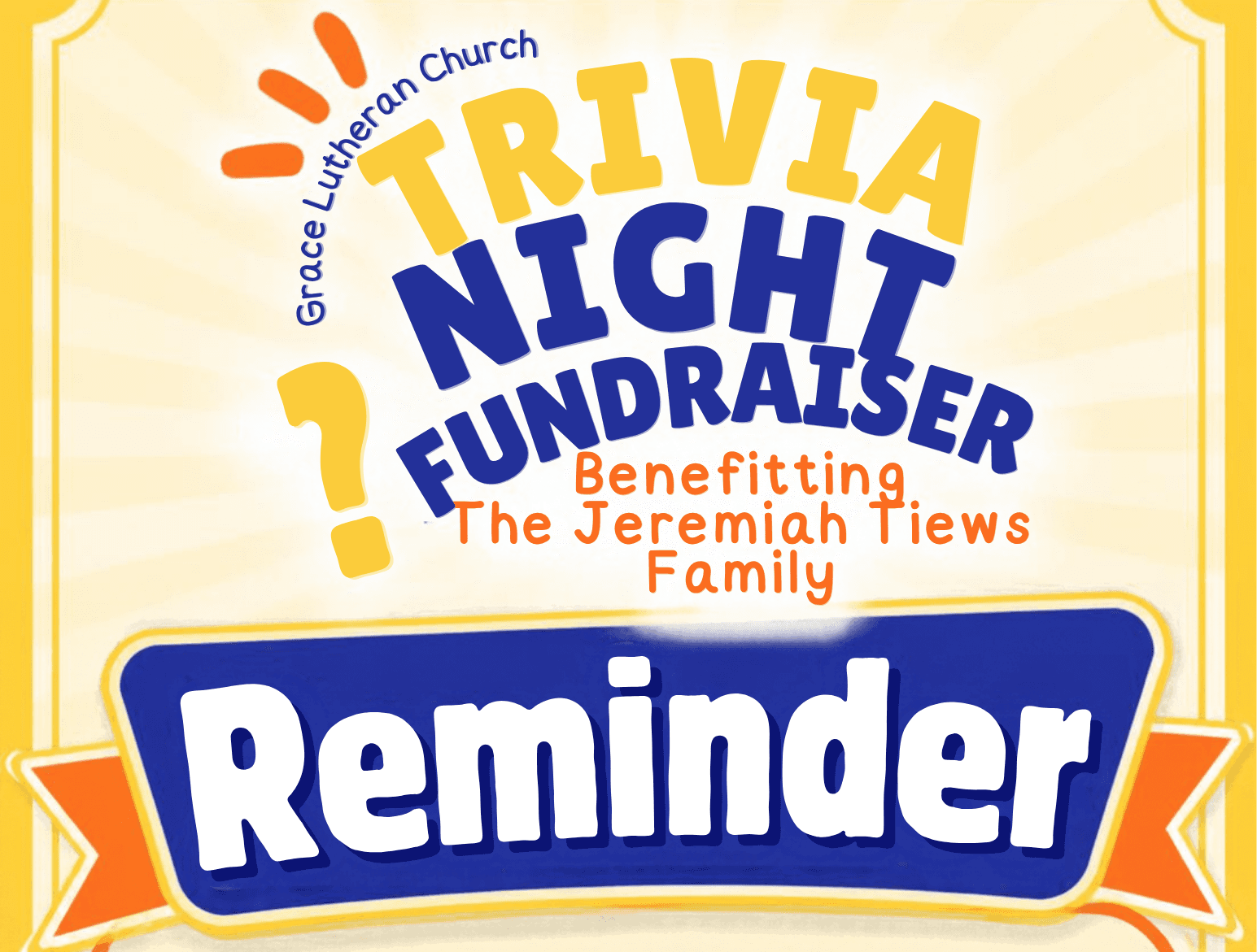 Trivia Night Fundraiser